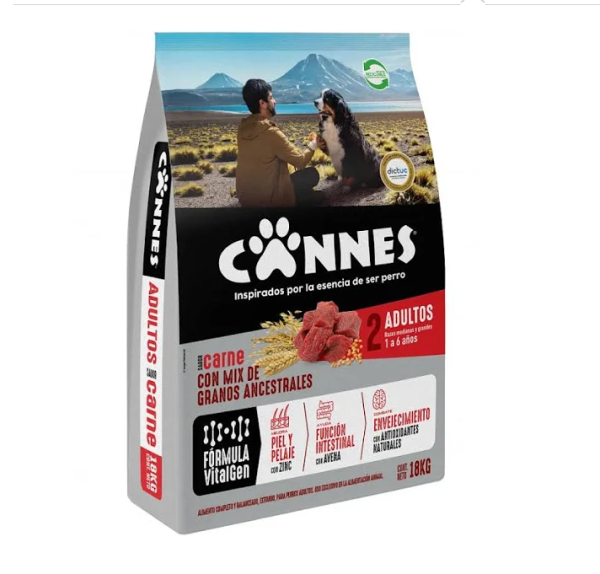Cannes adulto x18 kg