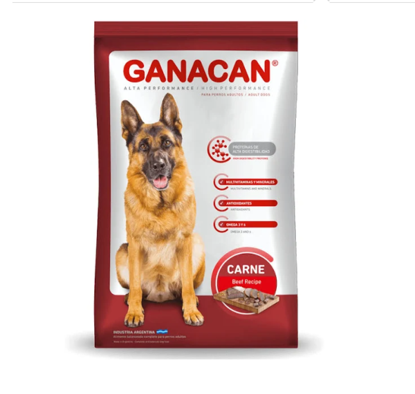 Ganacan carne x22 kg