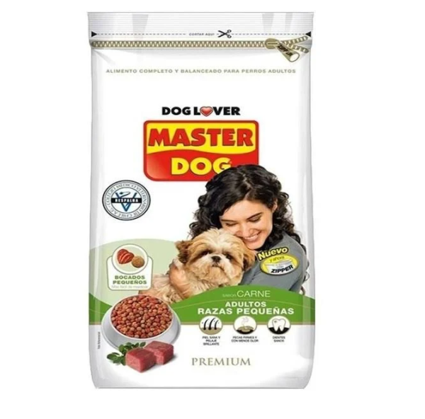 Master dog razas pequeñas x18 kg